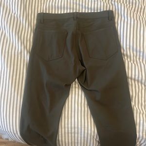 Dark Green Theory Pants